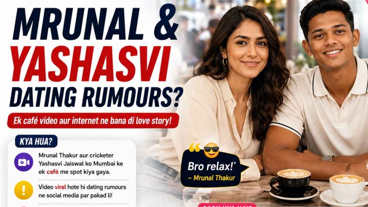 Mrunal Thakur and Yashasvi Jaiswal Viral Video: What We Know and Why Dating Rumours Spread So Fast