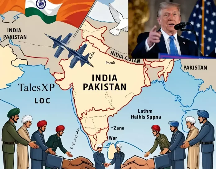 India Pakistan war ceasefire agreement 2025 after Trump’s intervention