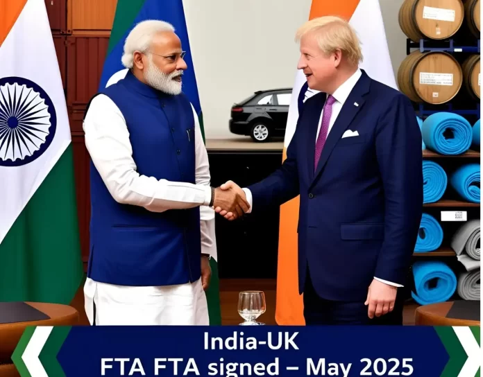 Indian and UK leaders finalize trade agreement in May 2025