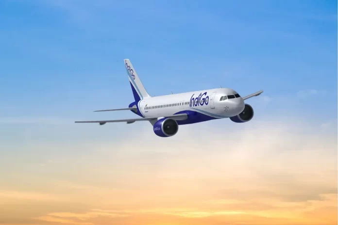 IndiGo aircraft grounded at airport due to flight cancellations in May 2025 amid India-Pakistan tensions.